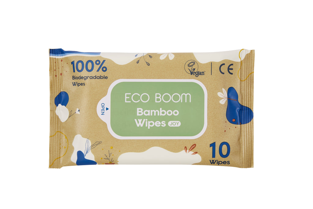 ECO BOOM® biorazgradive vlažne maramice (10 kom)