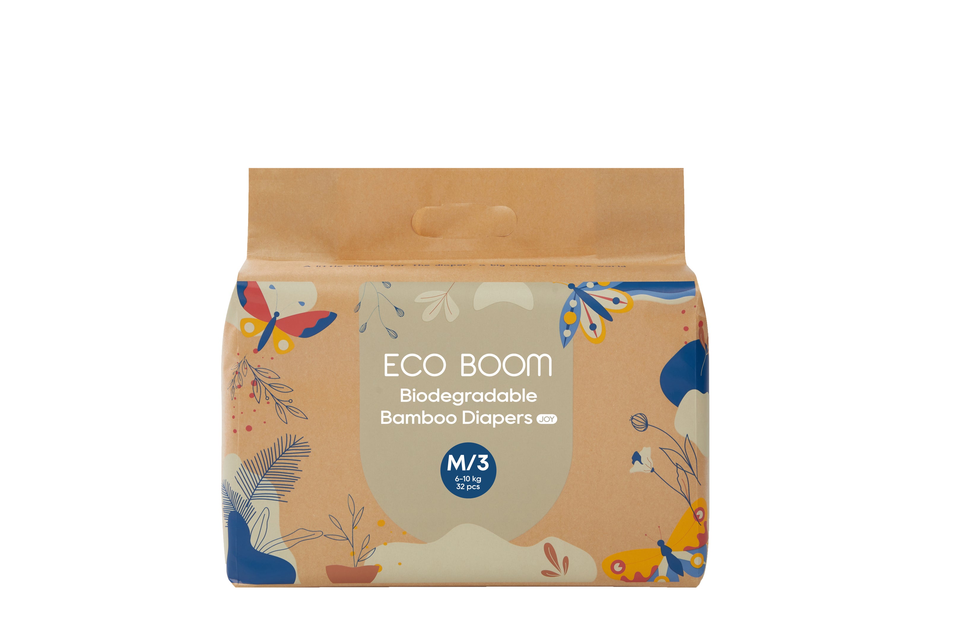 ECO BOOM® JOY pelene - veličina M (6-10 kg) - 32 kom
