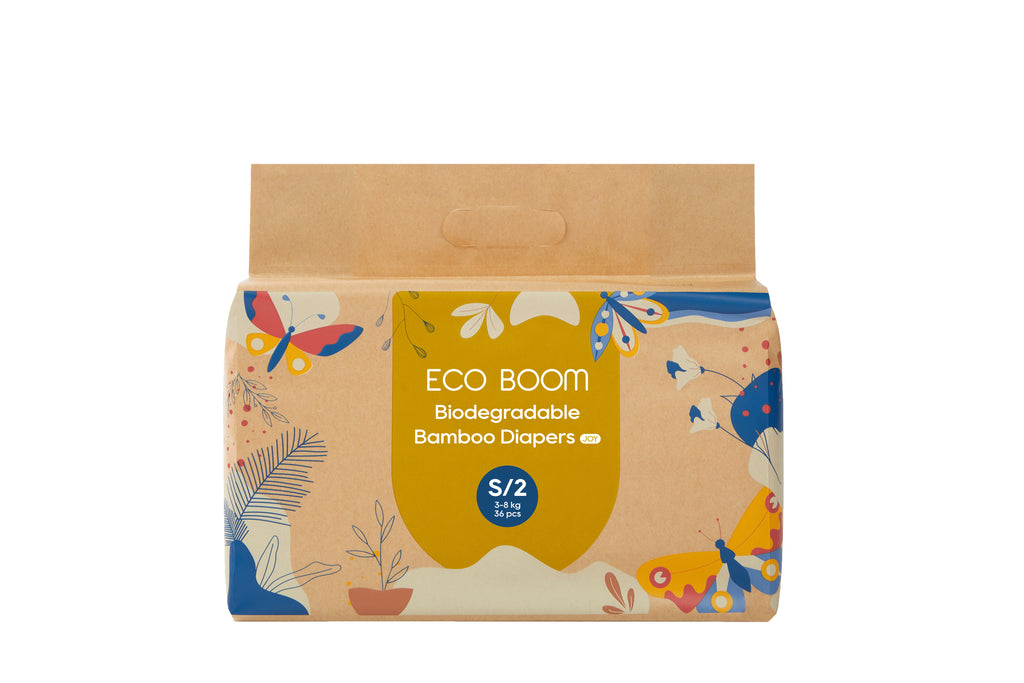 ECO BOOM® JOY pelene - veličina S (3-8 kg) - 36 kom