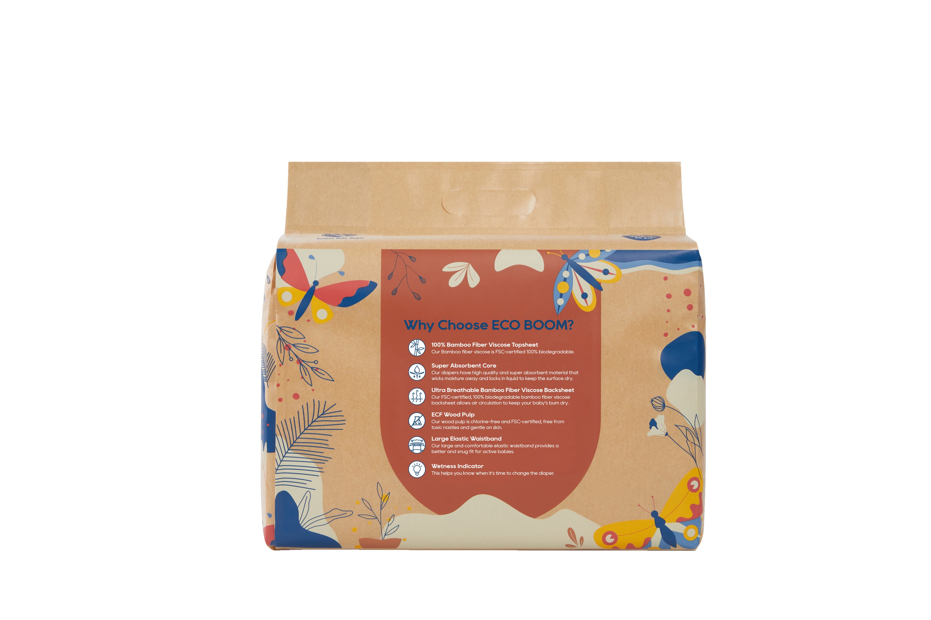 ECO BOOM® JOY biorazgradive pelene - veličina L (9-14 kg) - 30 kom