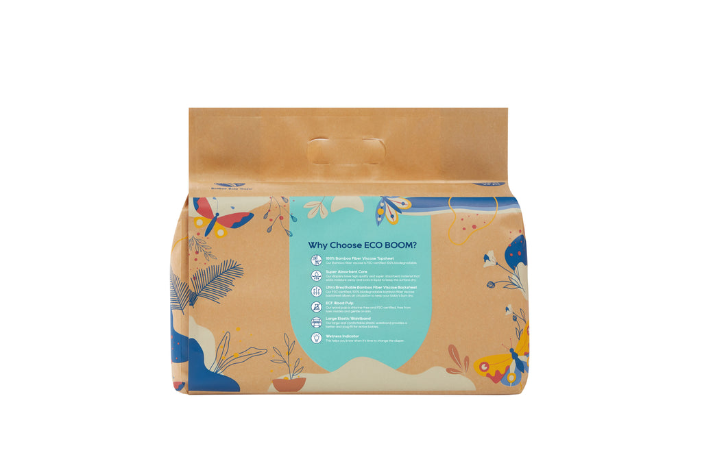 ECO BOOM® JOY pelene - veličina XS (ispod 4,5 kg) - 34 kom