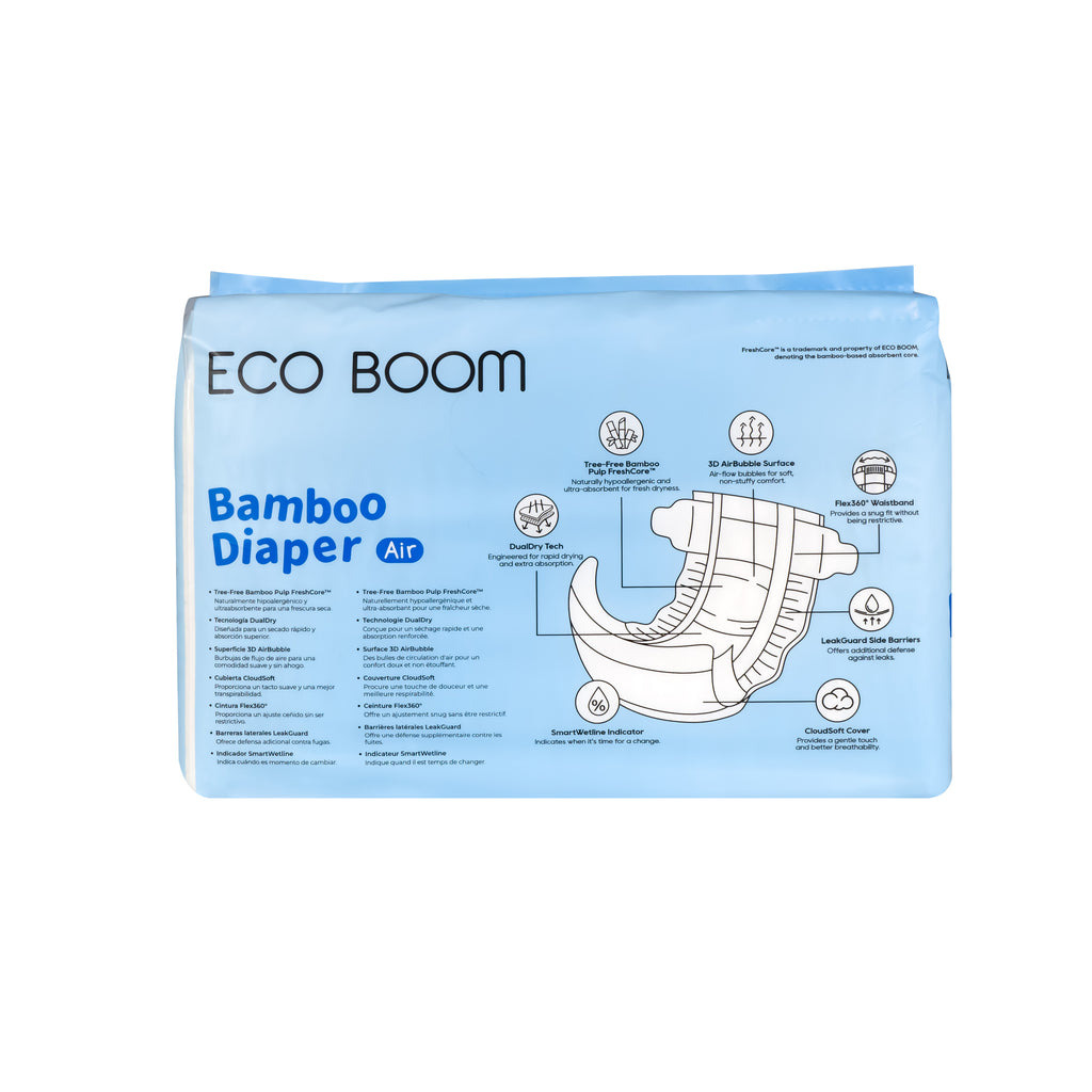 ECO BOOM® AIR pelene - veličina M (6-10 kg) - 32 kom