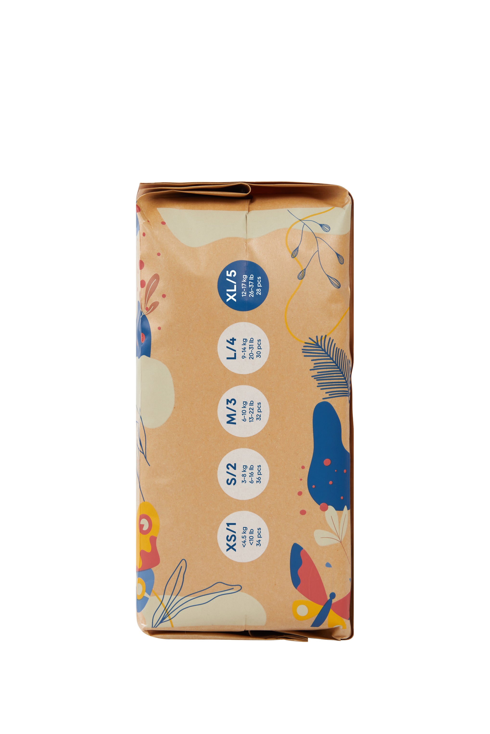 ECO BOOM® JOY biorazgradive pelene - veličina XL (12-17 kg) - 28 kom