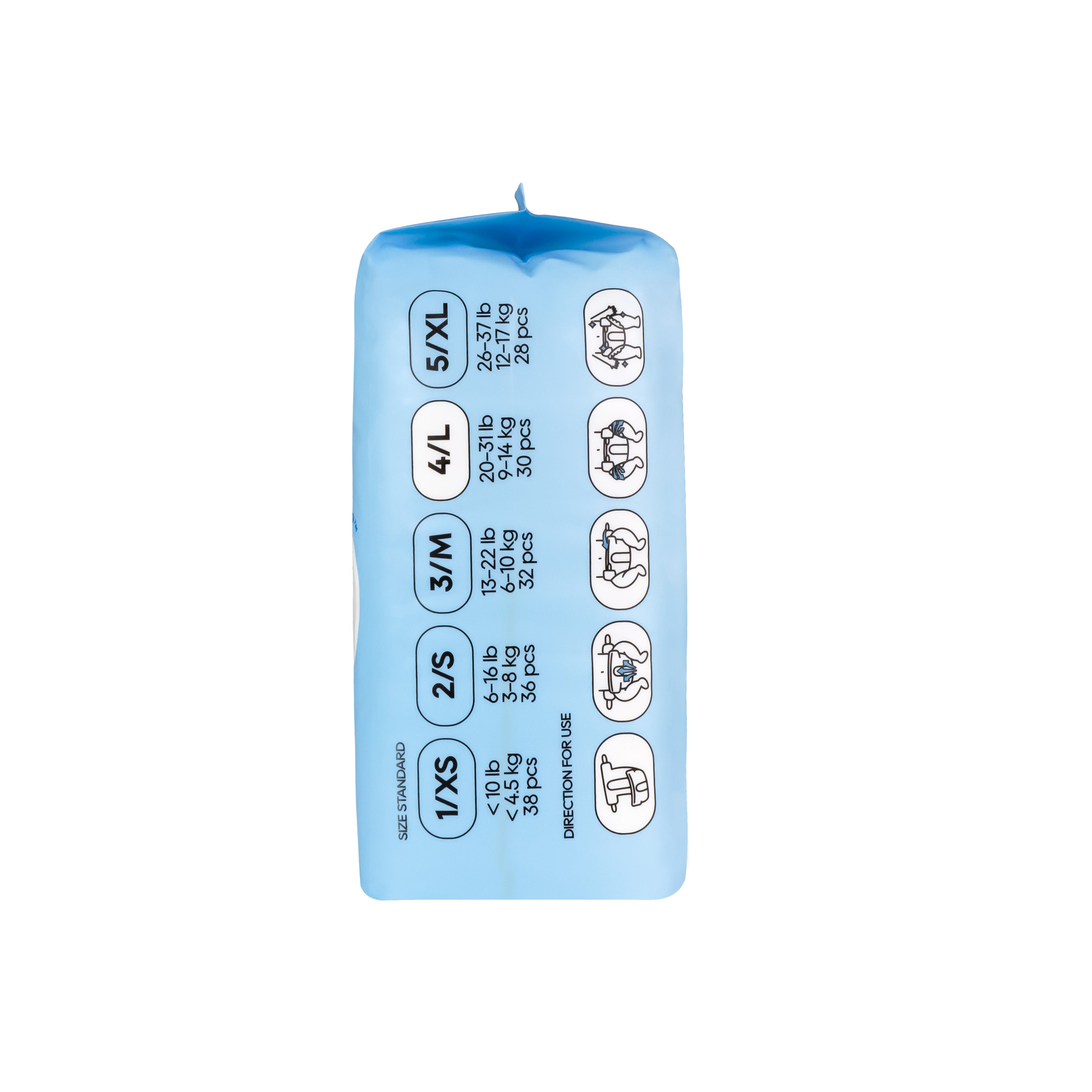ECO BOOM® AIR pelene - veličina L (9-14 kg) - 30 kom