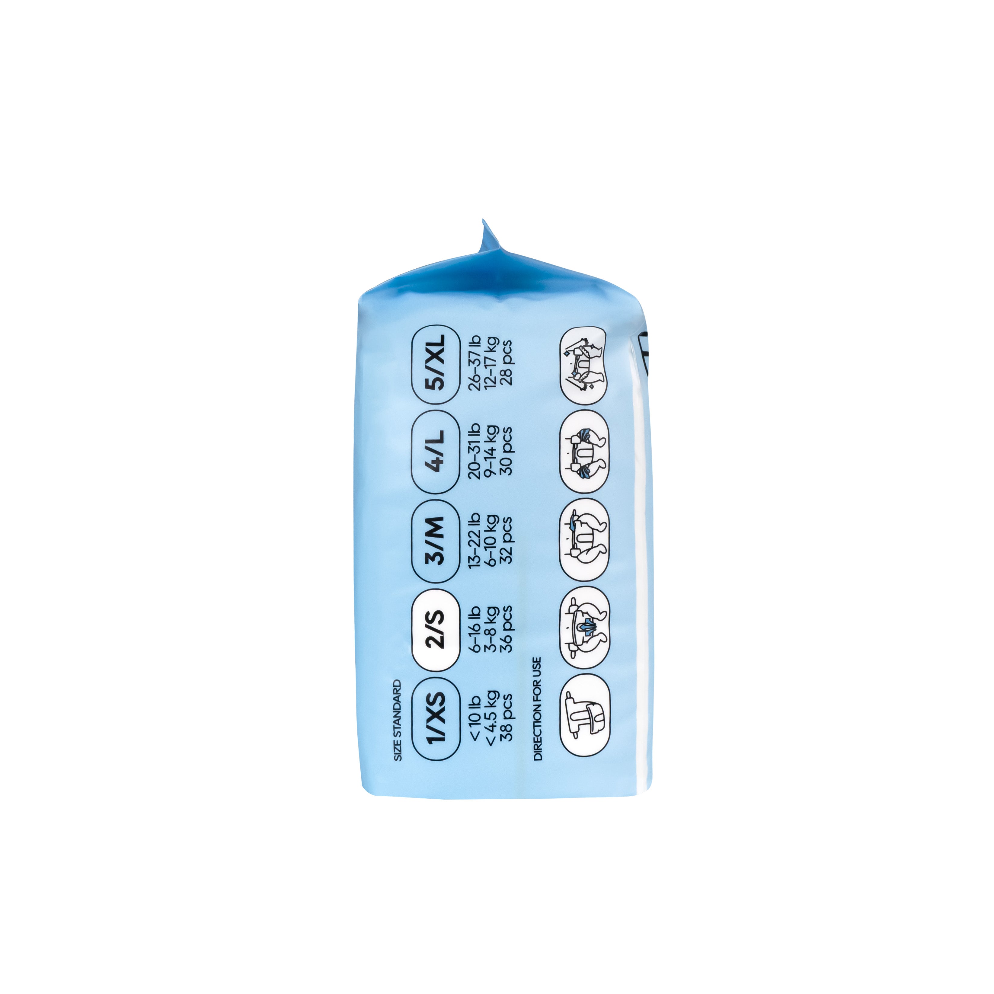 ECO BOOM® AIR pelene - veličina S (3-8 kg) - 36 kom